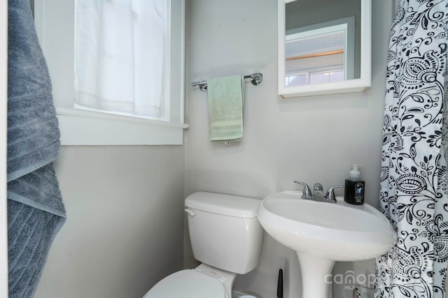 98 S Main St, Granite Falls, NC 28630 - bathroom featuring toilet