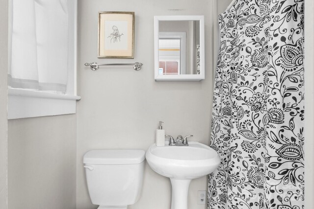 98 S Main St, Granite Falls, NC 28630 - bathroom featuring toilet