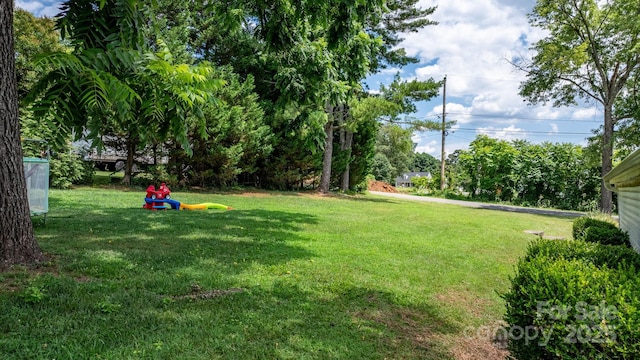 98 S Main St, Granite Falls, NC 28630 - view of green lawn