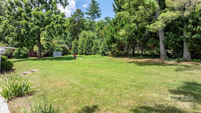 98 S Main St, Granite Falls, NC 28630 - view of grassy yard