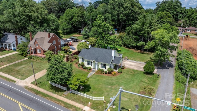 98 S Main St, Granite Falls, NC 28630 - view from above of property