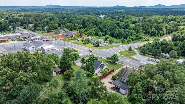 98 S Main St, Granite Falls, NC 28630 - aerial view of a mountain backdrop