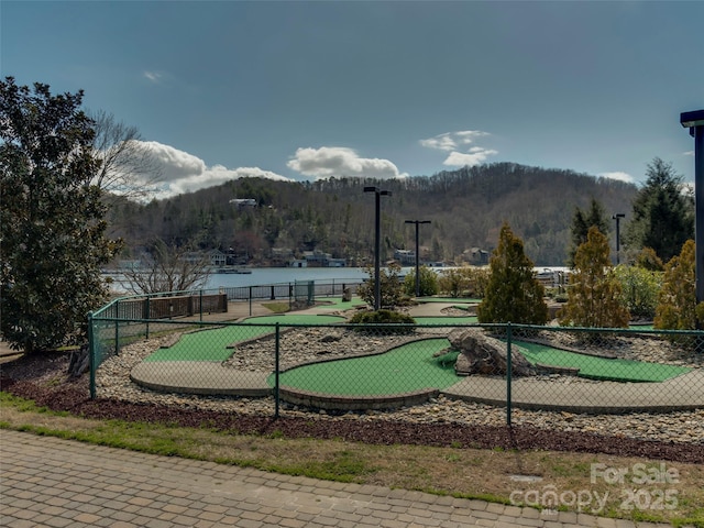 128 Quail Run Ct Unit 1627, Lake Lure, NC 28746 - view of community with a mountain view and a view of trees