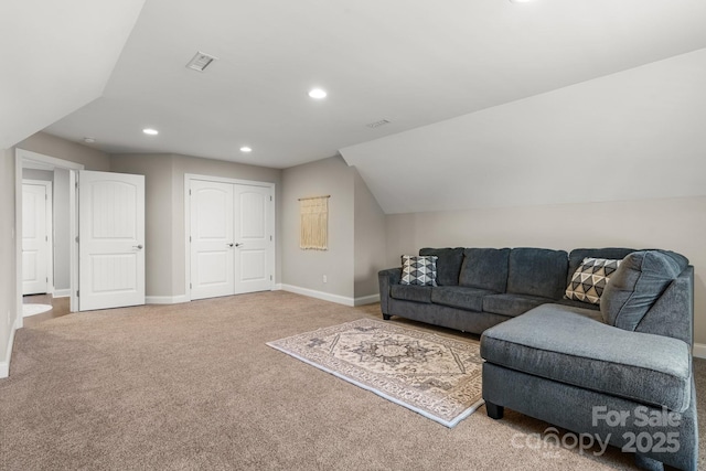 73 41st Ave NW, Hickory, NC 28601 - carpeted living area with recessed lighting and baseboards