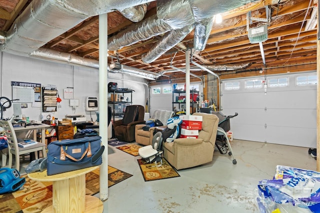 10 Hunters Ridge Ct, Granite Falls, NC 28630 - garage featuring a garage door opener