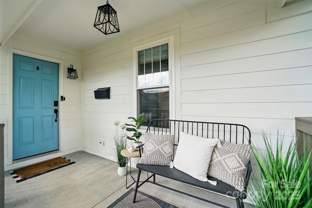 343 Melbourne Ct, Charlotte, NC 28209 - property entrance featuring covered porch