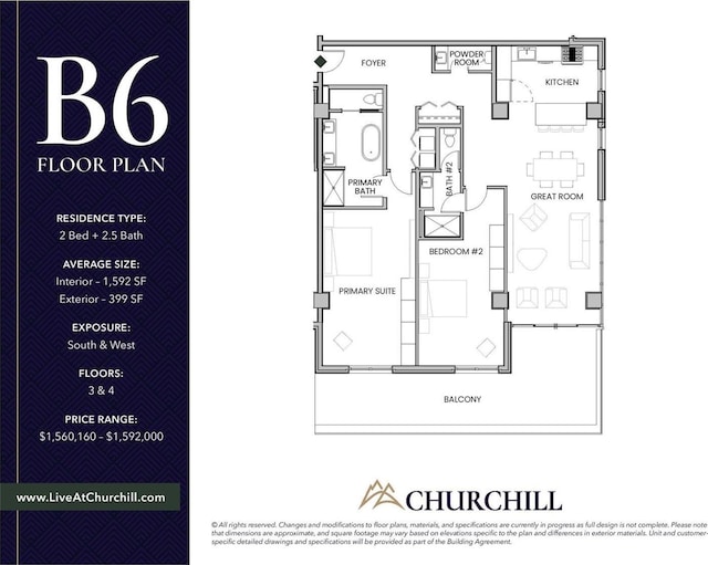 161 Church St Unit 305, Asheville, NC 28801 - home floor plan