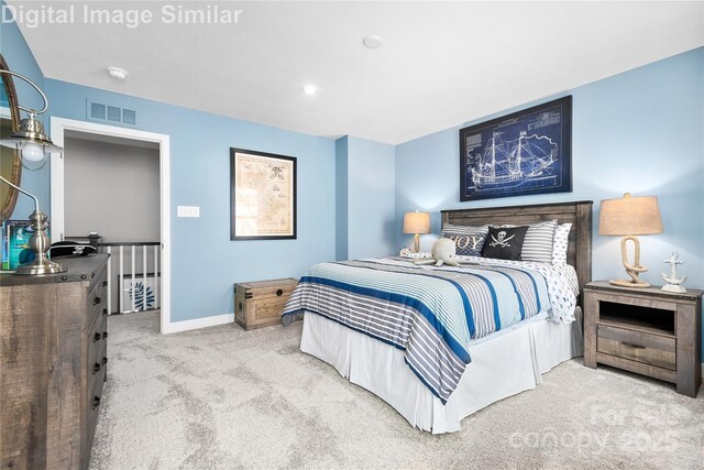 7335 Childress Dr, Concord, NC 28025 - carpeted bedroom with baseboards