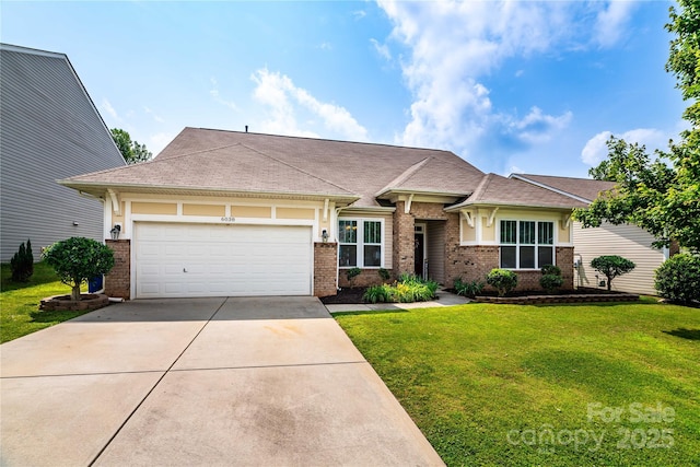 6038 Durango Way, Denver, NC 28037 - view of front of home with brick siding, concrete driveway, and an attached garage