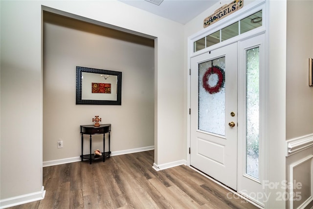 6038 Durango Way, Denver, NC 28037 - entryway with wood finished floors and baseboards