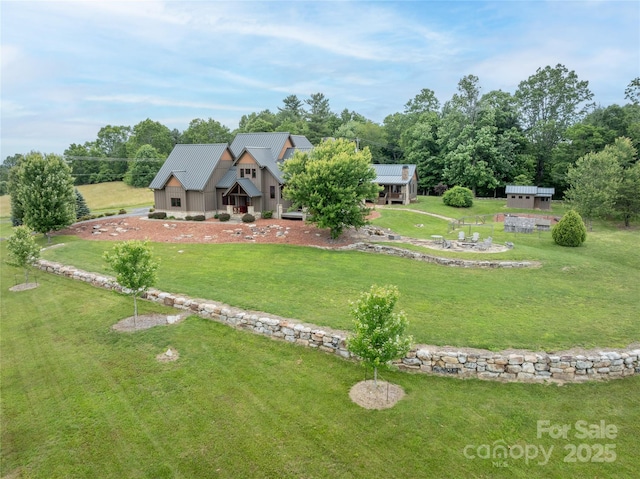 4862 Pinnacle Mountain Rd, Zirconia, NC 28790 - aerial view of property and surrounding area