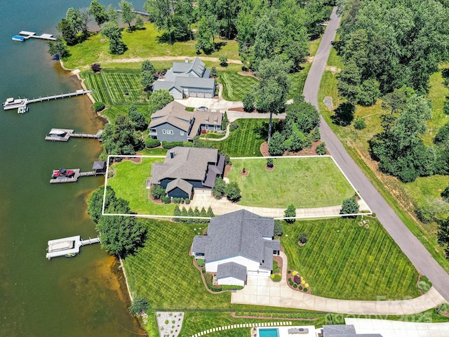 164 Twin Sisters Ln, Mooresville, NC 28117 - bird's eye view of a nearby body of water