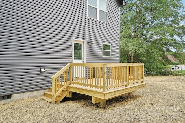401 W Charlotte Ave, Mount Holly, NC 28120 - view of wooden terrace