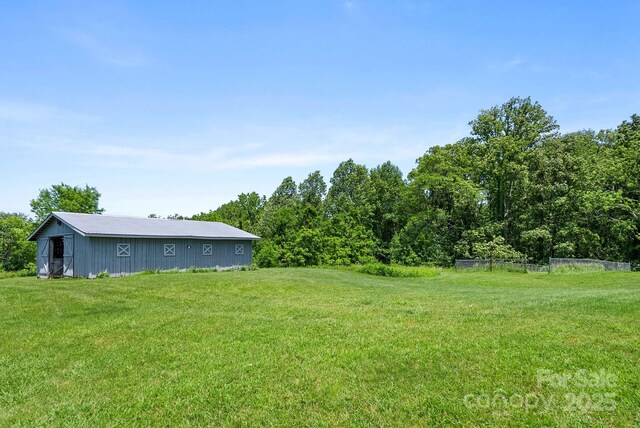 250 Huey Rd, Marshall, NC 28753 - view of yard featuring an outbuilding