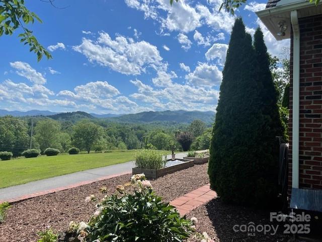 250 Huey Rd, Marshall, NC 28753 - view of mountain background with a forest