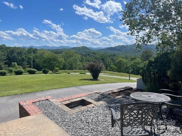 250 Huey Rd, Marshall, NC 28753 - view of mountain background featuring a heavily wooded area