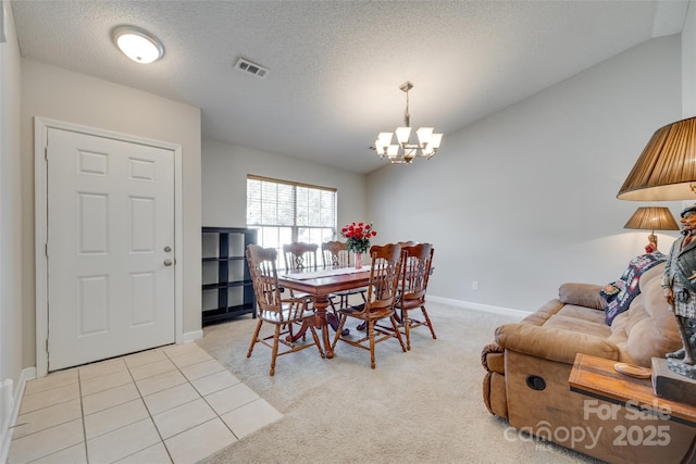 1791 Rosewell Dr Unit 65, Rock Hill, SC 29732 - dining area with a chandelier, baseboards, and carpet flooring