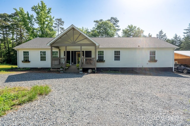 16132 Mclester Rd, Oakboro, NC 28129 - view of front of house featuring covered porch