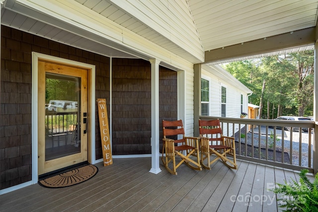 16132 Mclester Rd, Oakboro, NC 28129 - view of deck