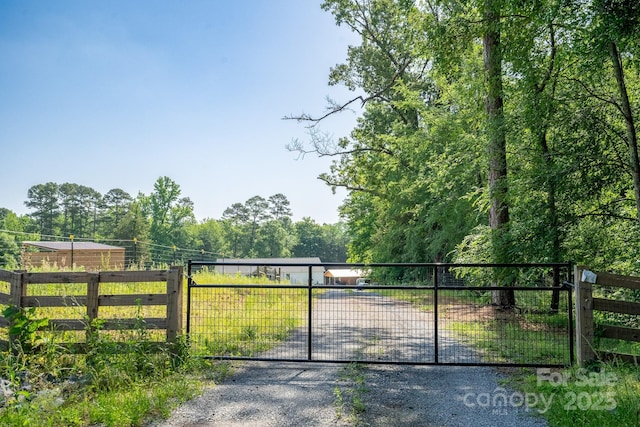 16132 Mclester Rd, Oakboro, NC 28129 - view of gate