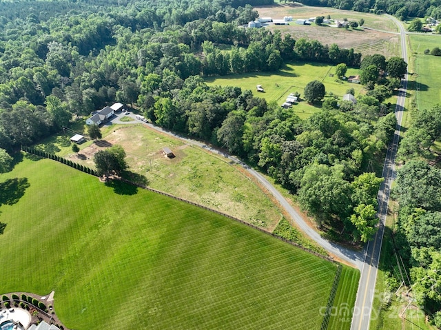 16132 Mclester Rd, Oakboro, NC 28129 - overview of rural landscape
