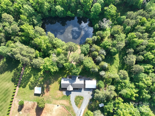 16132 Mclester Rd, Oakboro, NC 28129 - aerial view of property's location with a large body of water