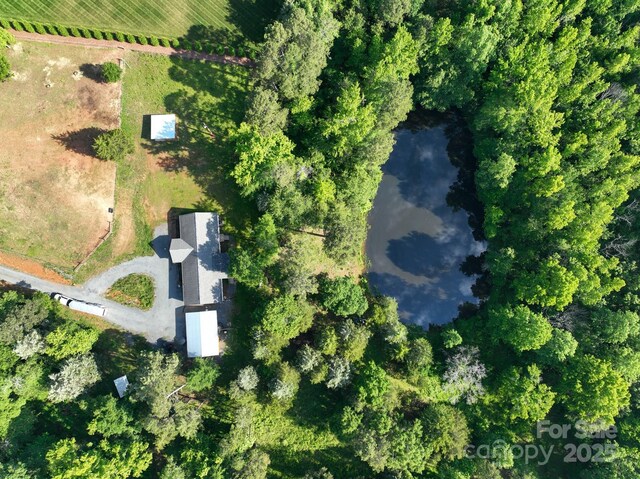 16132 Mclester Rd, Oakboro, NC 28129 - view of property location with a nearby body of water