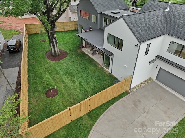 3822 Topsfield Rd, Charlotte, NC 28211 - view from above of property
