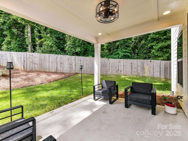 2517 Marlowe Ave, Charlotte, NC 28208 - view of patio