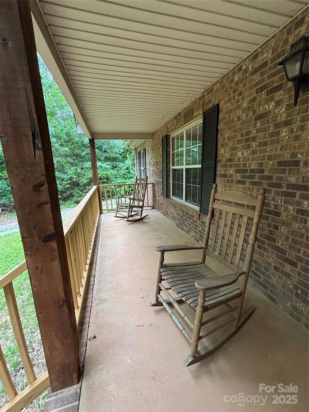 8819 Noah Helms Rd, Indian Trail, NC 28079 - view of covered porch