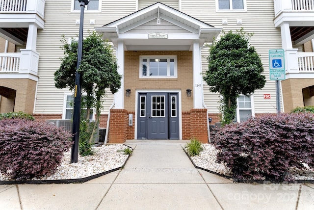 11867 Ridgeway Park Dr, Charlotte, NC 28277 - entrance to property with brick siding