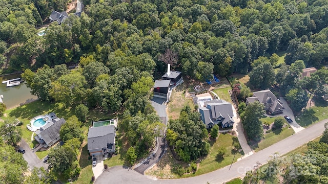 386 Squirrel Ln, Lake Wylie, SC 29710 - view of property location with a forest