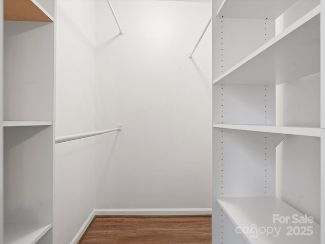 9404 S Vicksburg Park Ct, Charlotte, NC 28210 - walk in closet with wood finished floors