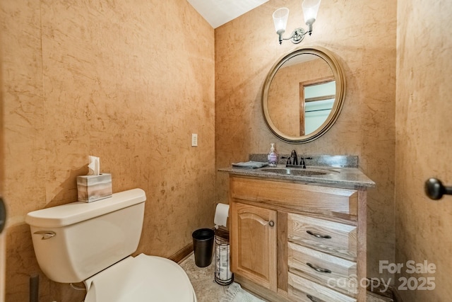 8698 Rocky River Rd, Harrisburg, NC 28075 - bathroom featuring toilet and vanity