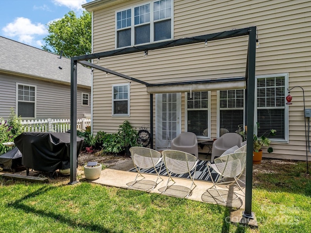 10639 Secret Garden Ln, Charlotte, NC 28214 - view of patio with grilling area
