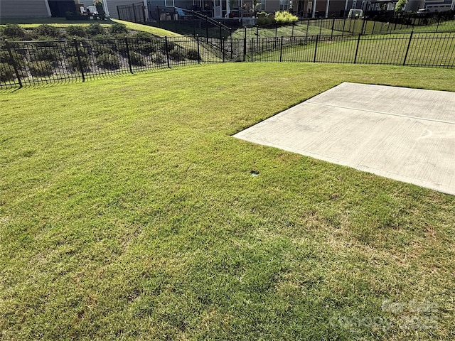 1016 Laggan Ln, Indian Trail, NC 28079 - view of yard featuring a patio and a residential view