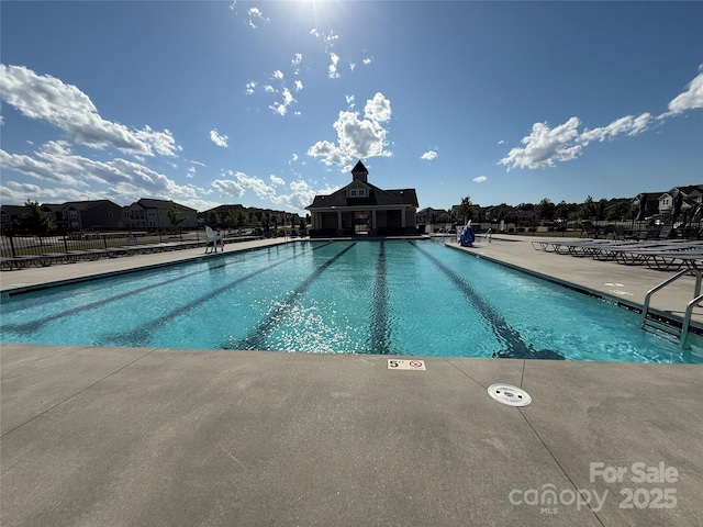 1016 Laggan Ln, Indian Trail, NC 28079 - community pool featuring a patio area