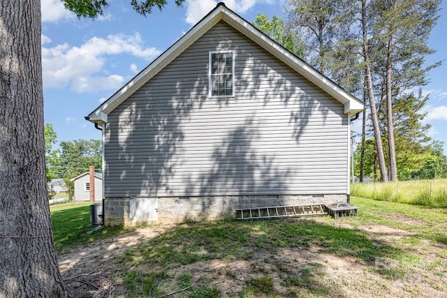503 Apple St, Gibsonville, NC 27249 - view of property exterior with crawl space