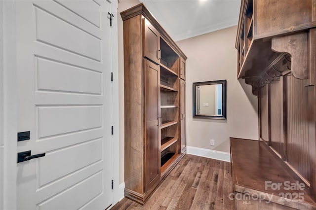 1622 Hunters Place Rd, York, SC 29745 - walk in closet featuring dark wood-type flooring