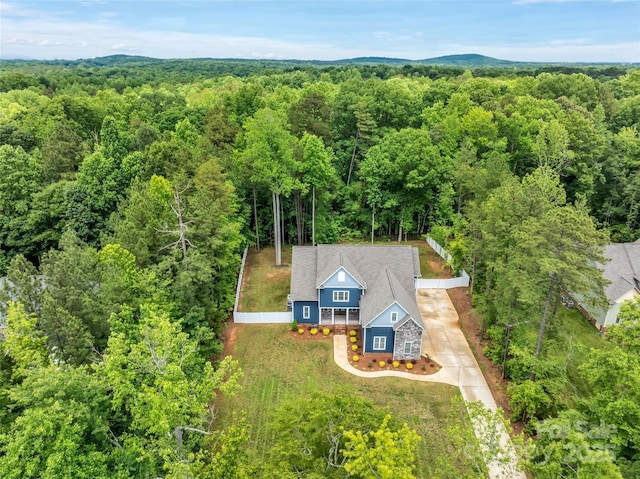 1622 Hunters Place Rd, York, SC 29745 - view of subject property featuring a forest