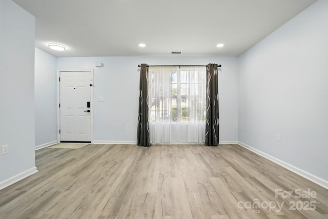 1005 Exodus Ct, Monroe, NC 28110 - empty room featuring wood finished floors, baseboards, and recessed lighting