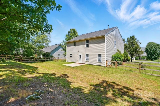 1005 Exodus Ct, Monroe, NC 28110 - rear view of house with a patio