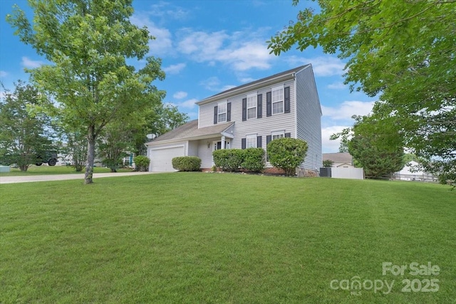 1111 Balcorn Pl, Charlotte, NC 28214 - view of front facade featuring a garage and driveway