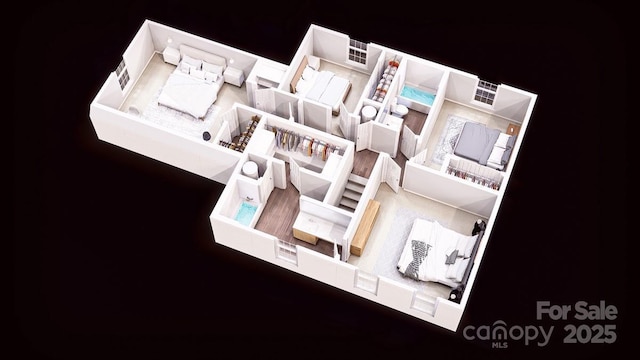 1111 Balcorn Pl, Charlotte, NC 28214 - view of home floor plan