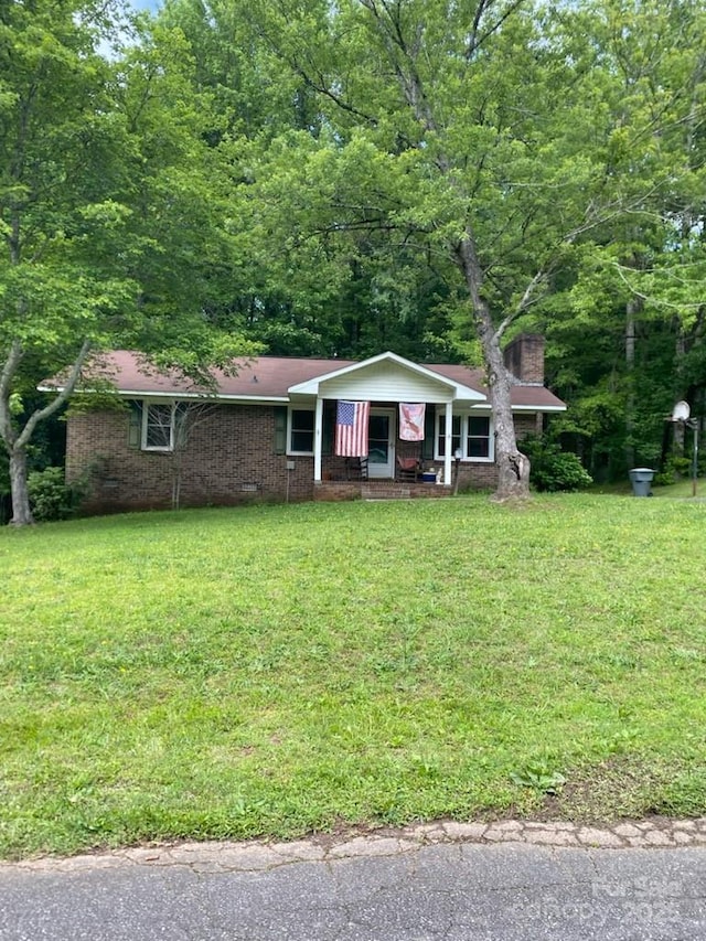 31 Southbrook Dr, York, SC 29745 - view of front of house with a front yard and covered porch