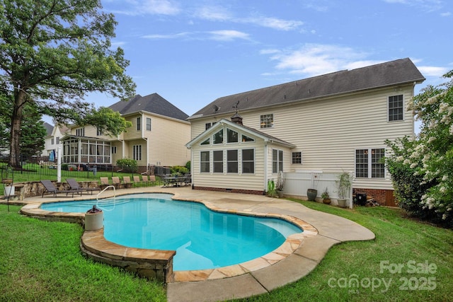 11917 Ulsten Ln, Huntersville, NC 28078 - view of pool with a patio area