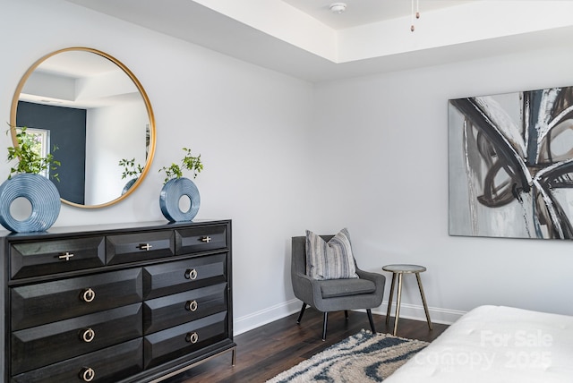 718 Lithia Inn Rd, Lincolnton, NC 28092 - bedroom featuring baseboards and dark wood finished floors
