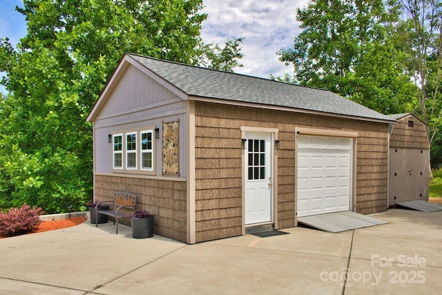 496 Moonlight Pass, Union Mills, NC 28167 - view of garage