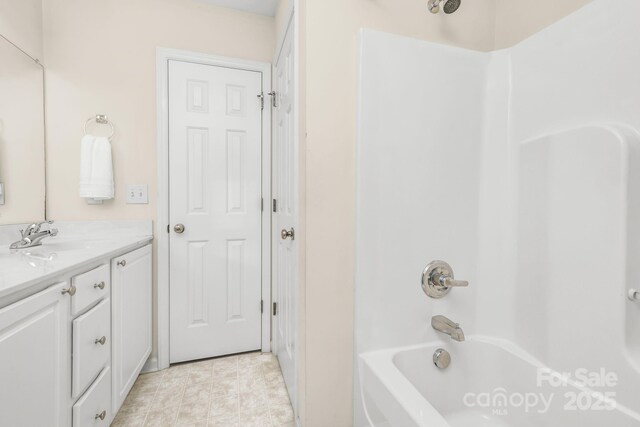 7255 Orchard Path Dr, Clemmons, NC 27012 - full bath with vanity and washtub / shower combination