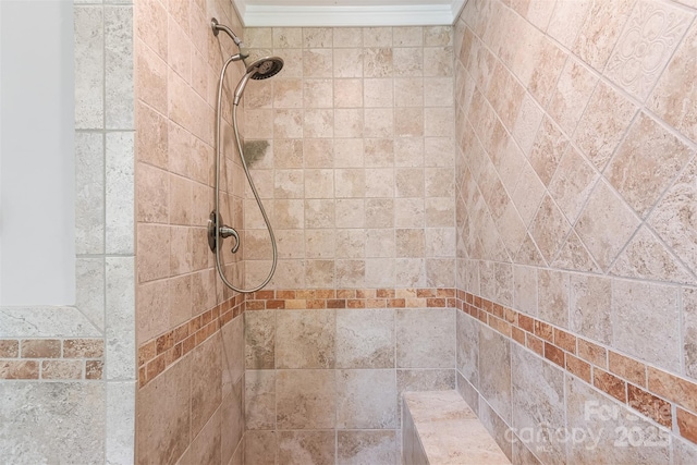 6294 Southlake Dr, Hickory, NC 28601 - full bathroom featuring tiled shower